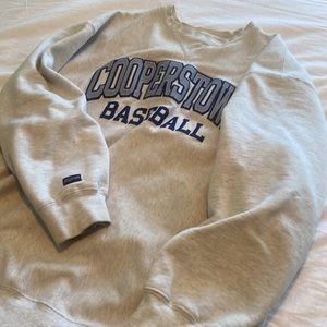 Vintage Cooperstown Baseball Sweatshirt